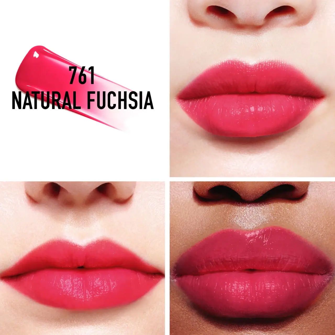 Dior Addict Lip Tint #761 Natural Fuchsia (5ml) 2 Dior Addict Lip Tint #761 Natural Fuchsia (5ml)