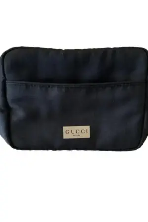 GUCCI Black Beauty Makeup Pouch Bag